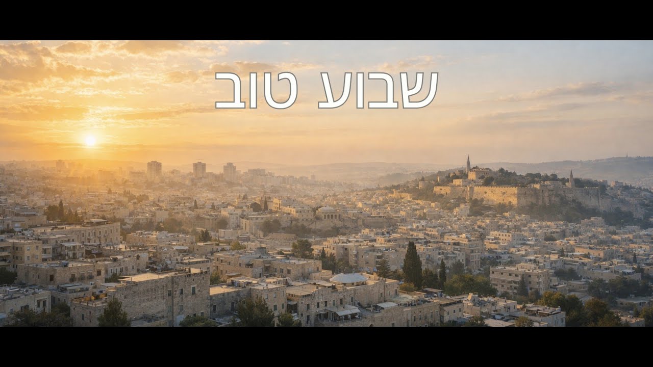 Shavua Tov | A Fresh New Week – Happy Jewish Pop Song