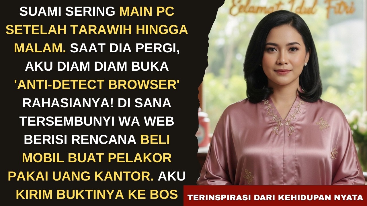 LEMBUR DI RUANG KERJA TERNYATA SUAMI SELINGKUH LEWAT PC & PAKAI UANG KANTOR. AKU LAPORKAN KE BOSNYA
