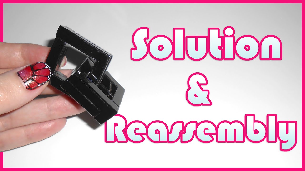 Hanayama Quartet Puzzle Solution & Reassembly Explained | DevinCrystie