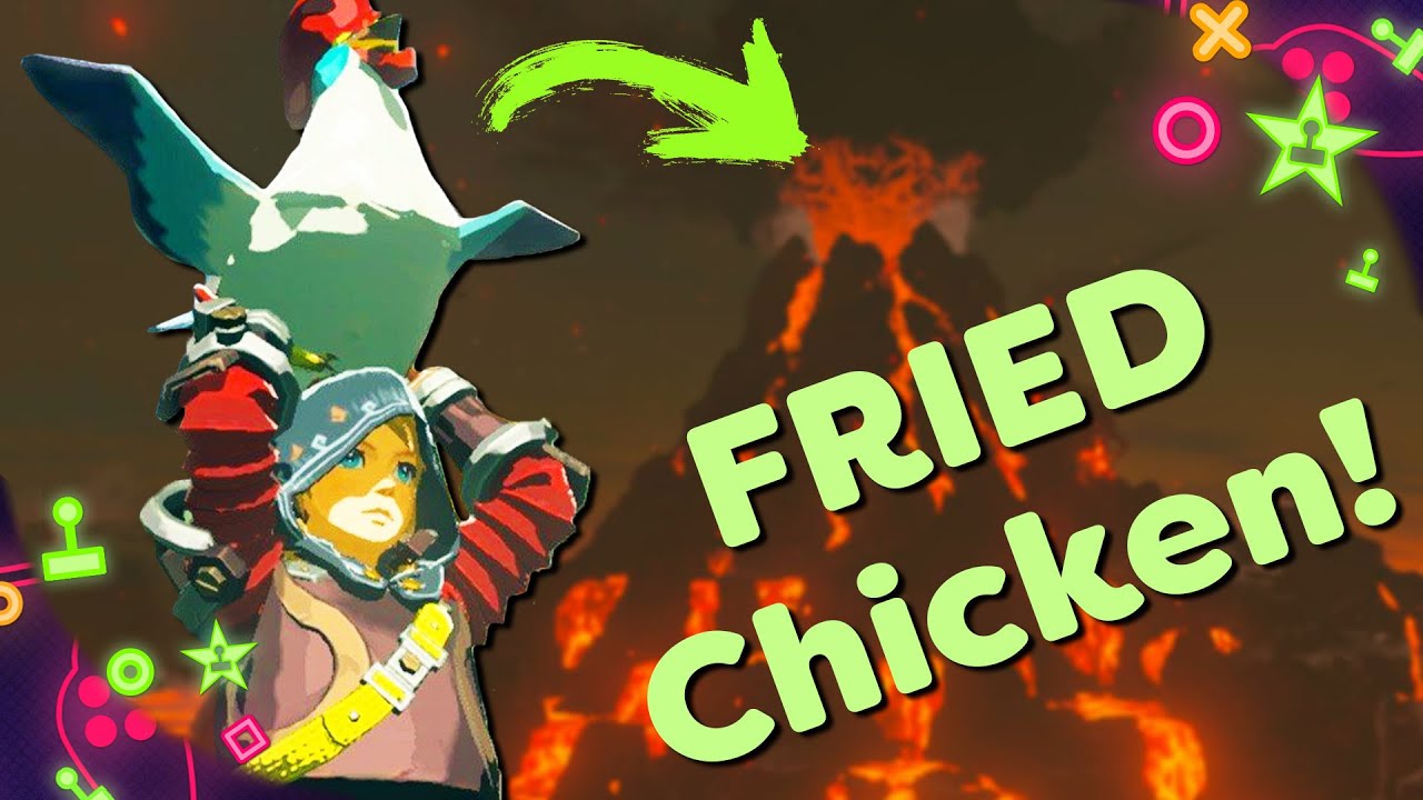 Can We Toss a Cucco Into a Pit of Lava in Breath of the Wild? - Challenge Accepted