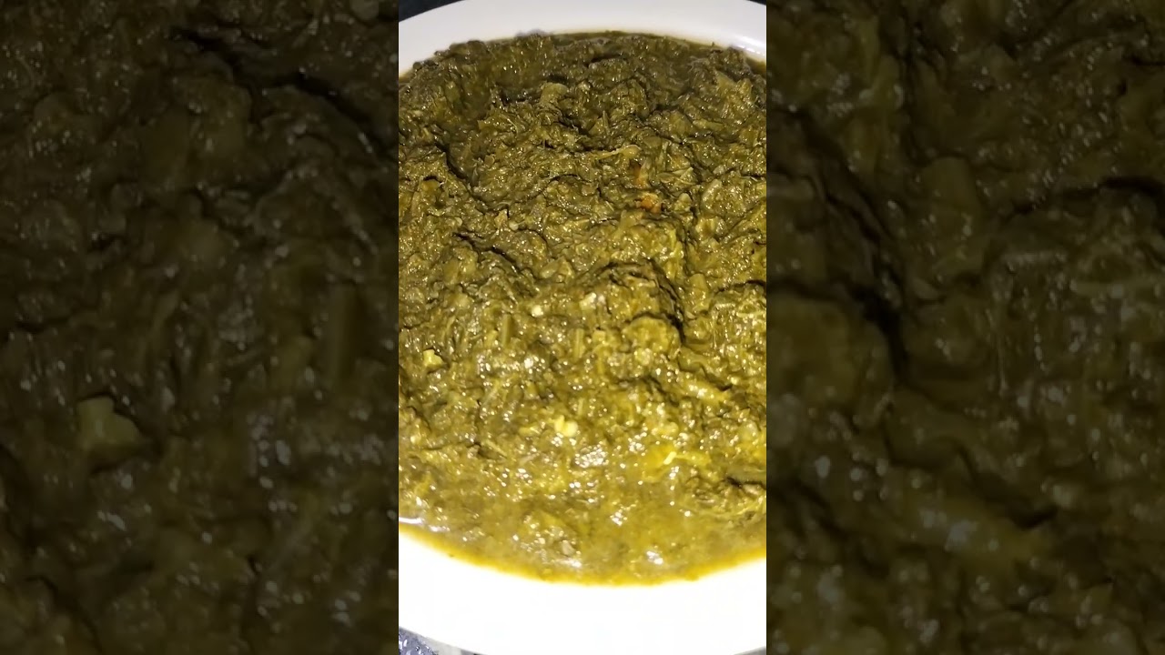 Tasty and easy recipe of saag👌👌💕🤤✨🫠