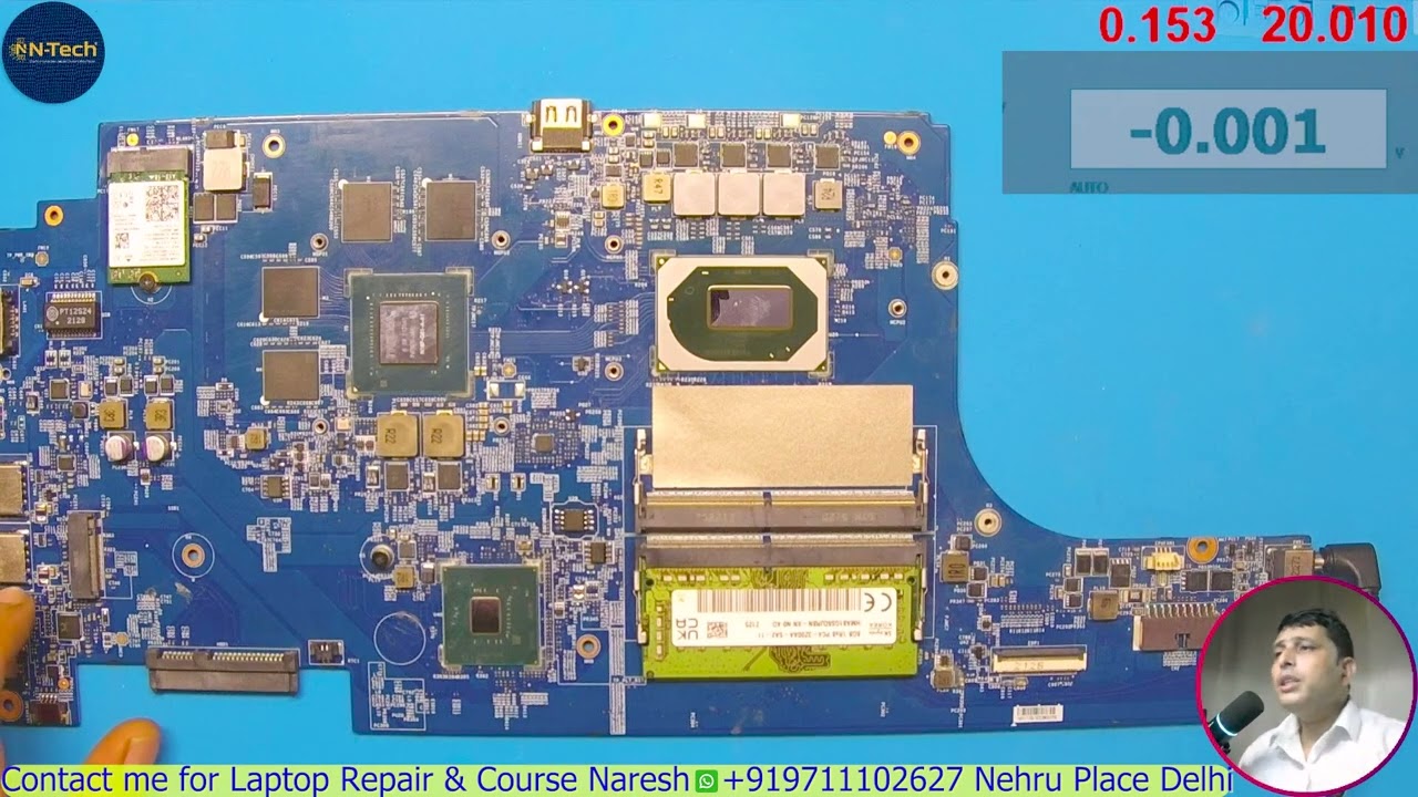 MSI-16r51 No Power Motherboard Repair#MSI motherboard repair#MSI laptop repair #chiplevelrepair
