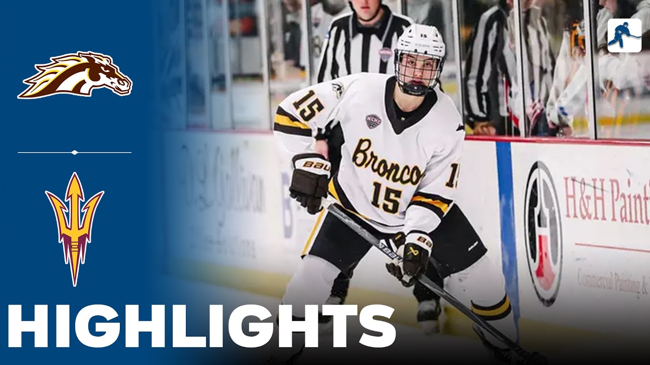 Western Michigan vs Arizona State | NCAA College Hockey | Highlights - February 13, 2026
