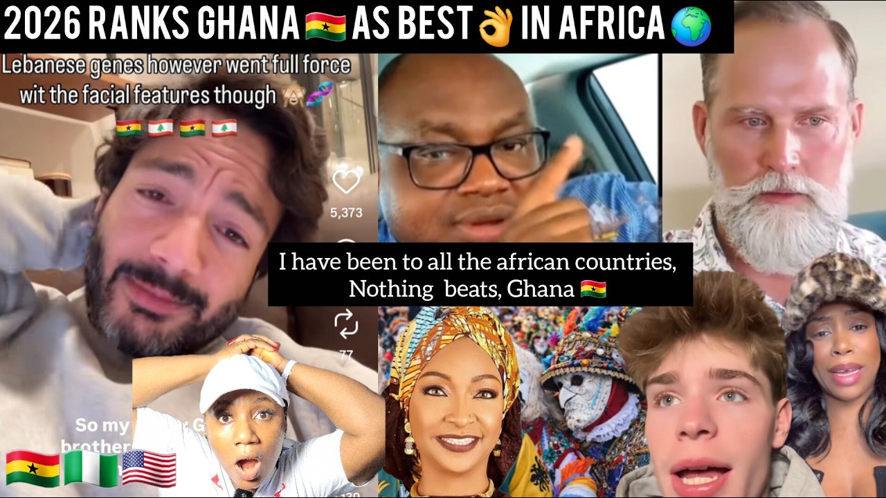 HEY😲💃GHANA🇬🇭SEE HOW AMERICANS DECLEAR GHANA🇬🇭BEST👌IN TOURISM THAN NIGERIA🇳🇬
