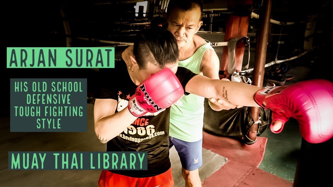 Legendary Teacher Arjan Surat - Old School Arm Position On The Kick (trailer) | Muay Thai Library