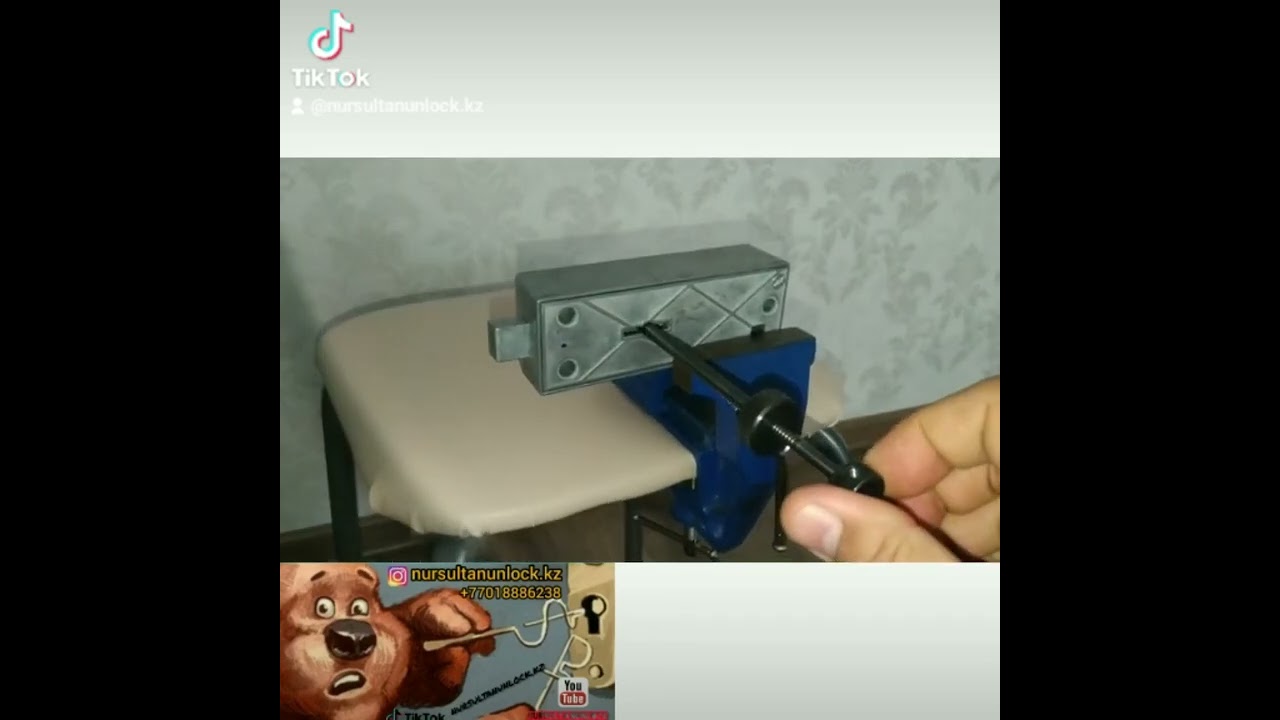 Замок от банковской ячейки KABA MAUER 78056 открыть без повреждение