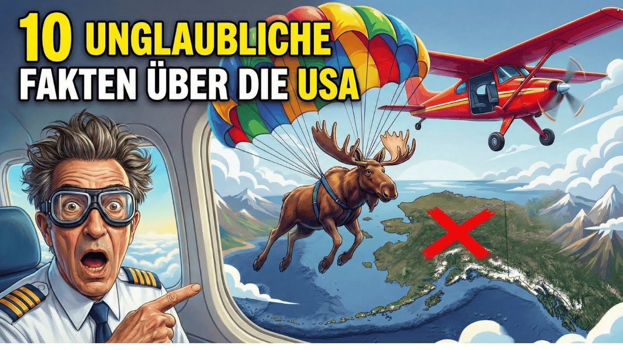 😱 10 ABSURDE USA FAKTEN, die dich schockieren werden!