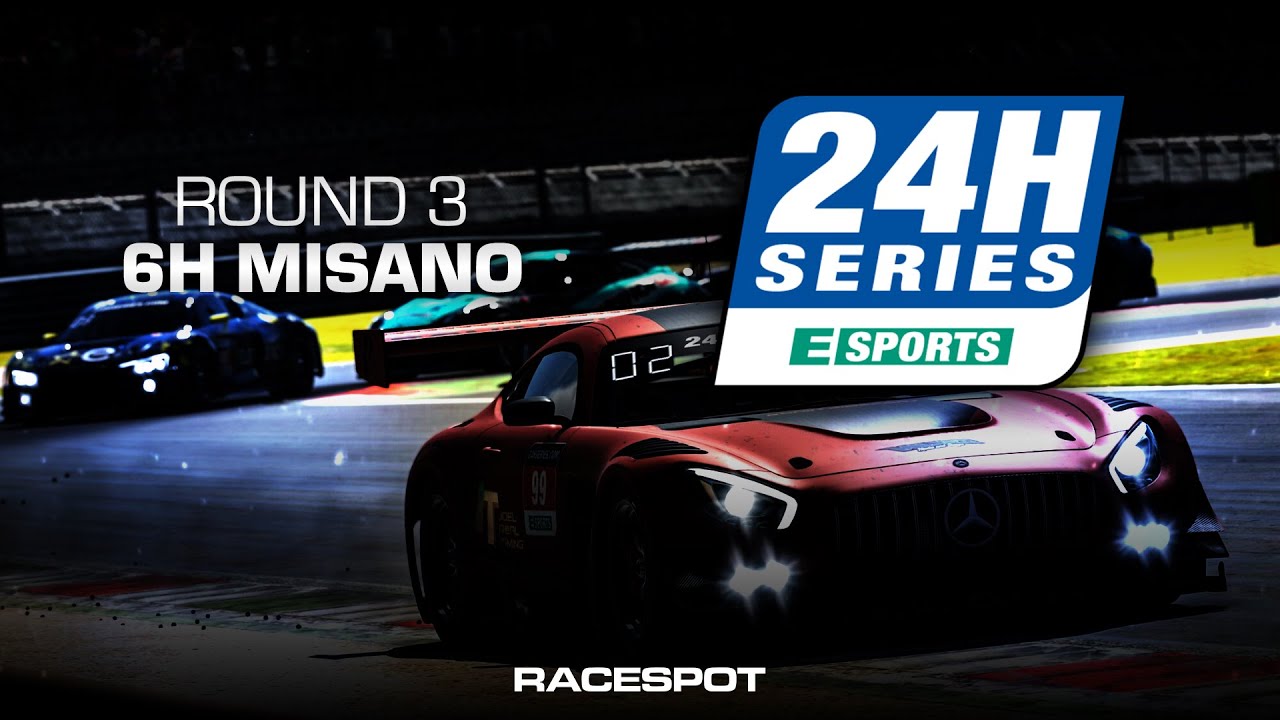 24H SERIES ESPORTS | Round 3 | Cube CONTROLS 6H of Misano