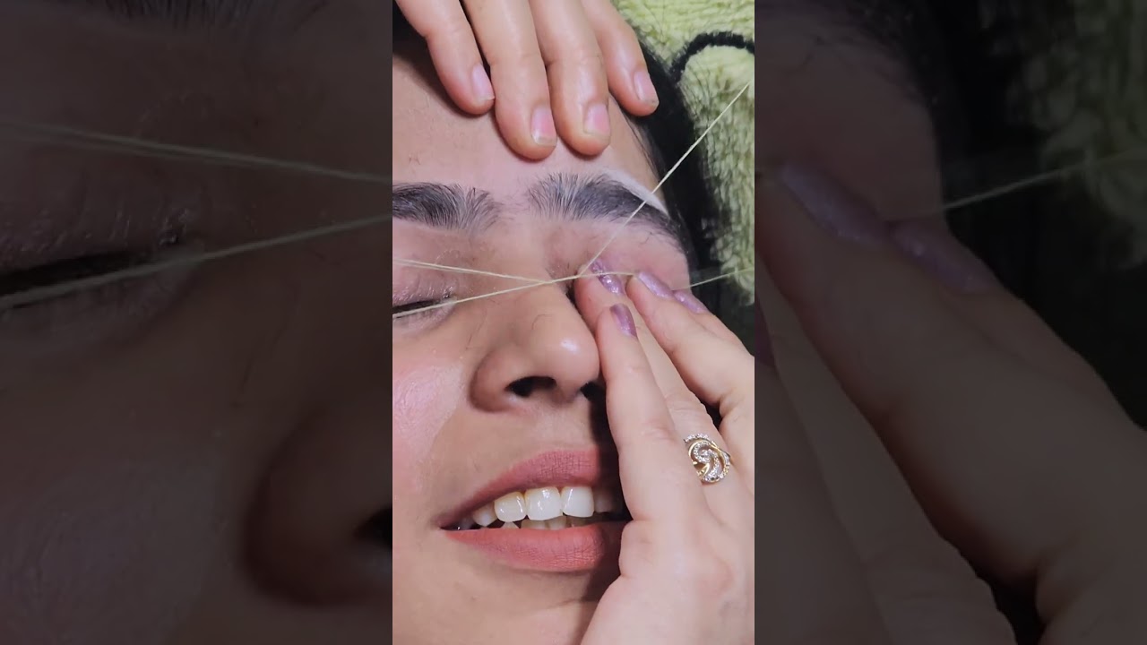 V shape eyebrow tutorial @NISHA_LAMBHA @MakeupbyParulGarg #trending #viral