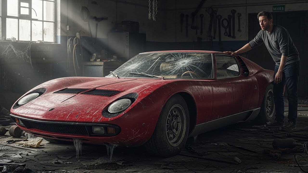 ASMR Car Restoration | 1969 Lamborghini Miura P400 Full Rebuild from Abandoned Condition