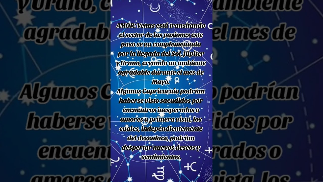 HOROSCOPO MAYO 2024 CAPRICORNIO ♑ #horoscopomensual #horoscopo #signocapricornio#capricornio