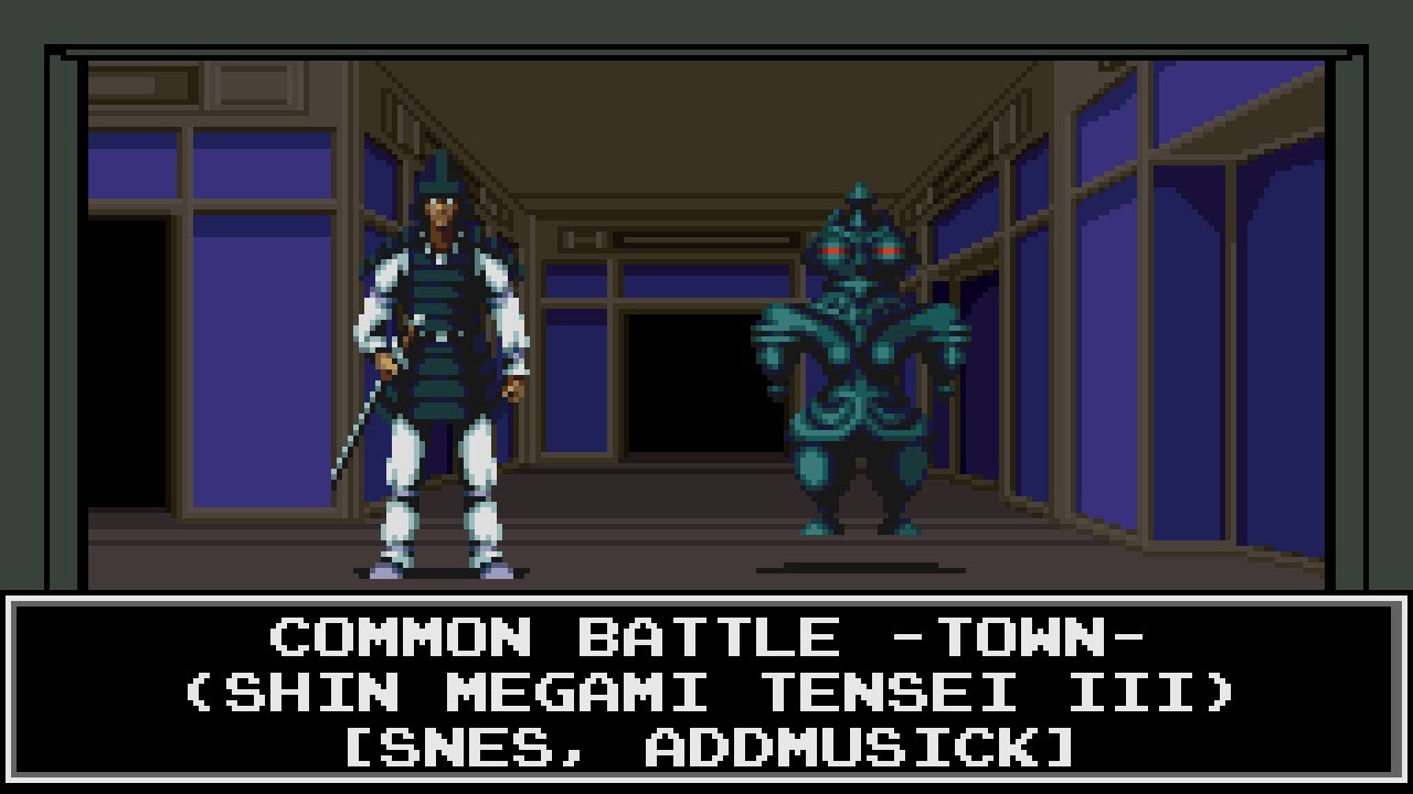 Common Battle ~Town~ (Shin Megami Tensei III: Nocturne) [16-bit, SNES]