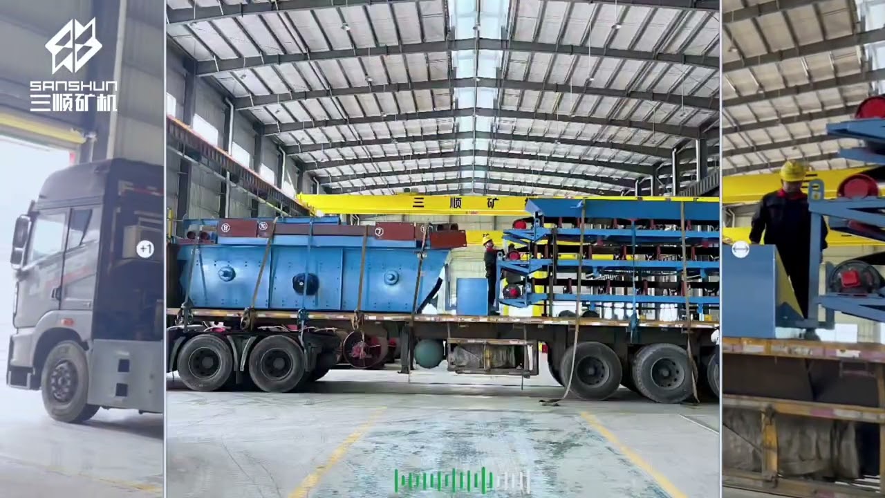 Custom-made vibrating screens and conveyors of special specifications have been shipped to Africa. 
