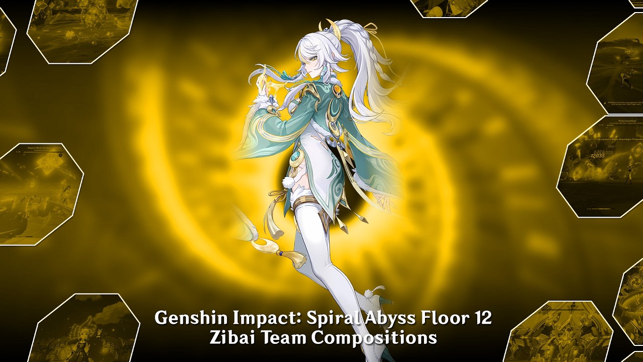 Genshin Impact: Spiral Abyss Floor 12, Zibai Team Compositions
