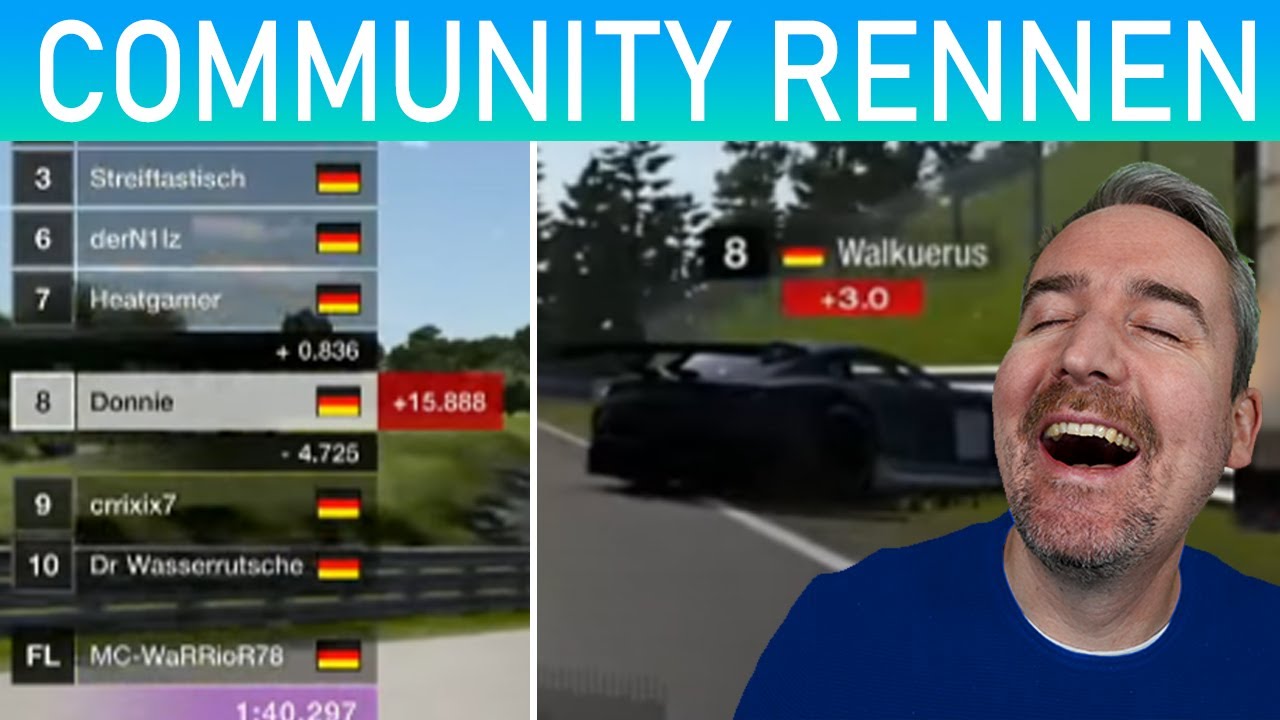 Absolutes Chaos mit Community Rennen!