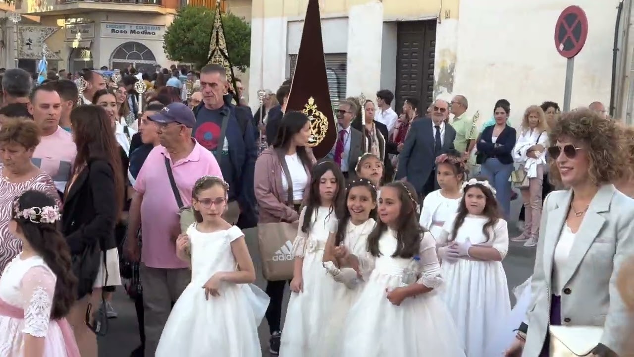 4K | Procesión de la Divina Pastora Málaga 2023 | BM Eloy García-Expiración