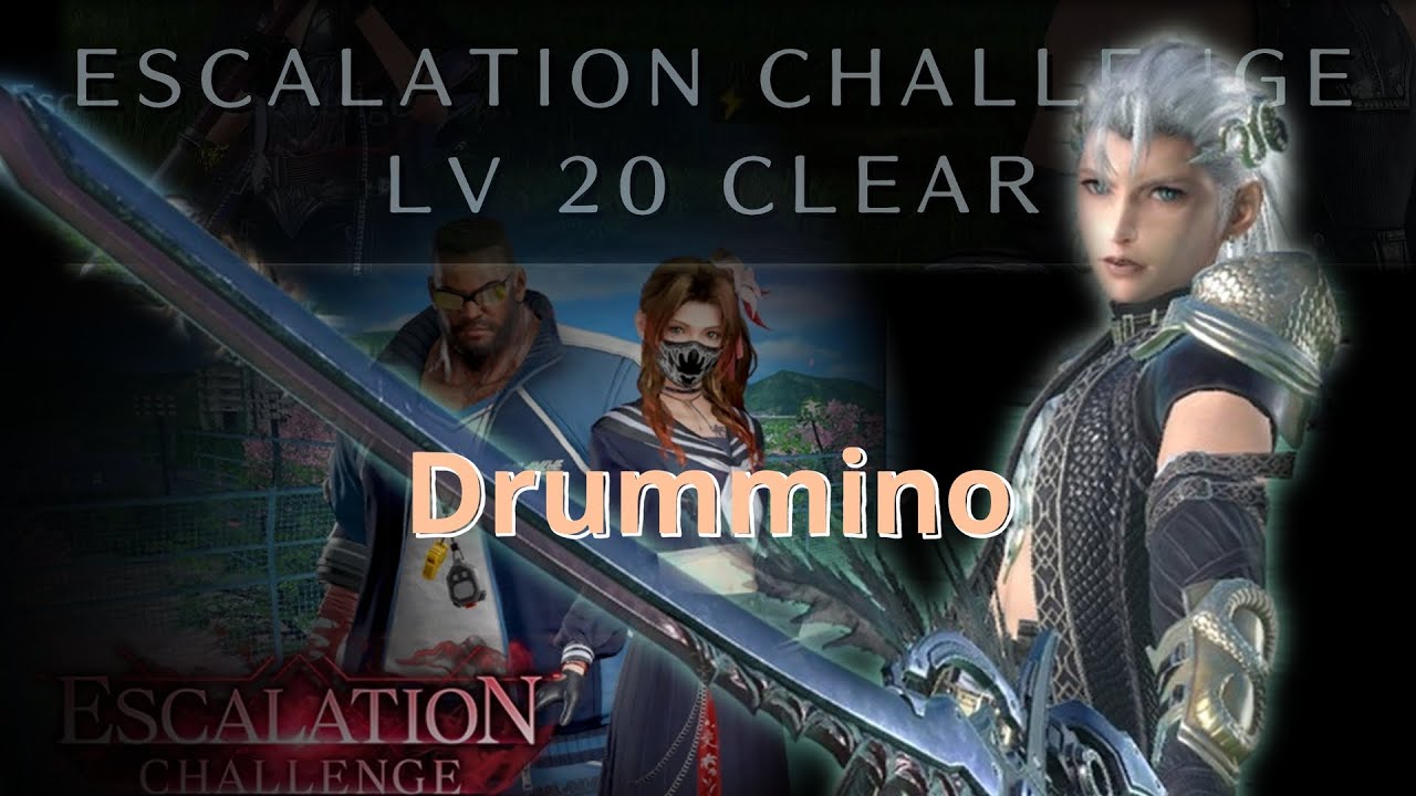 Final Fantasy VII EC - Escalation Challenge 20 -  Mr B & Big Bad Aerith Sephiroth Team