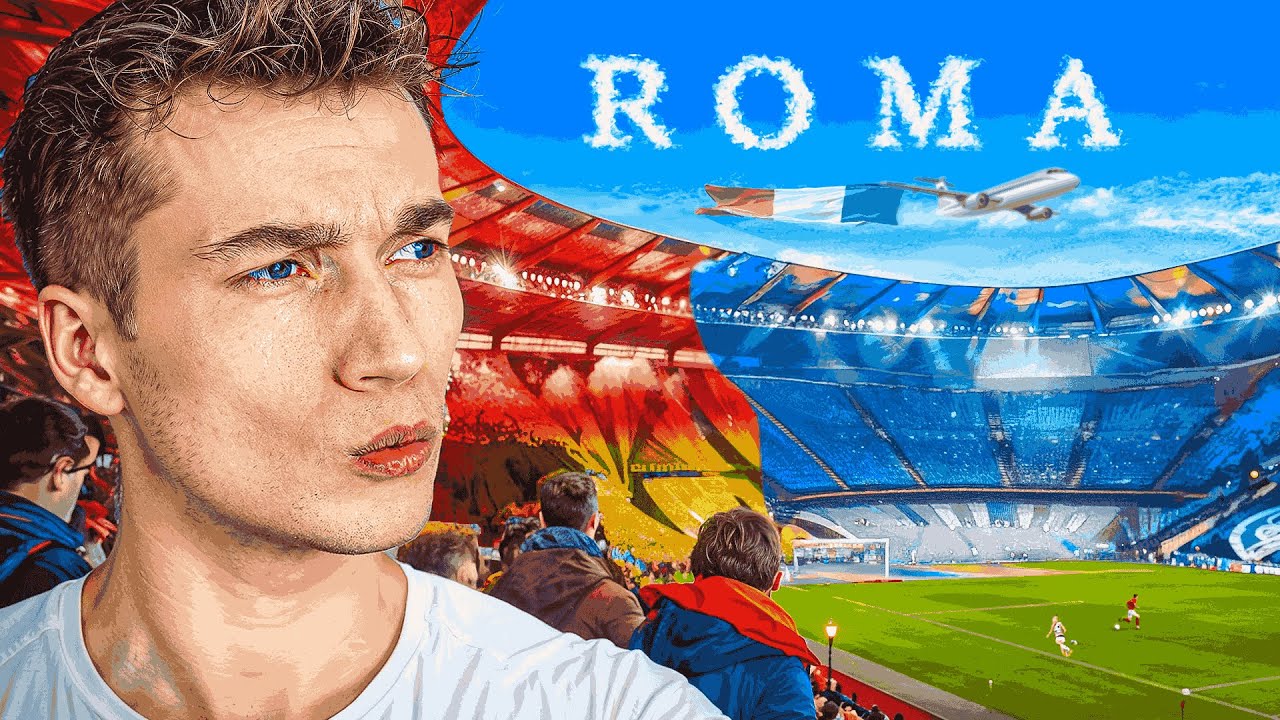 POLECIAŁEM NA MECZ ROMA - NAPOLI [VLOG]