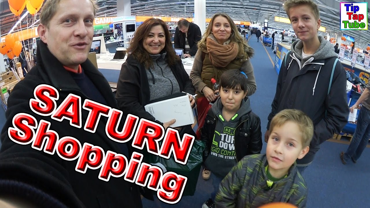 Elektro Shopping bei SATURN | neuer PC für MAX!?  | Fan treffen | VLOG TipTapTube