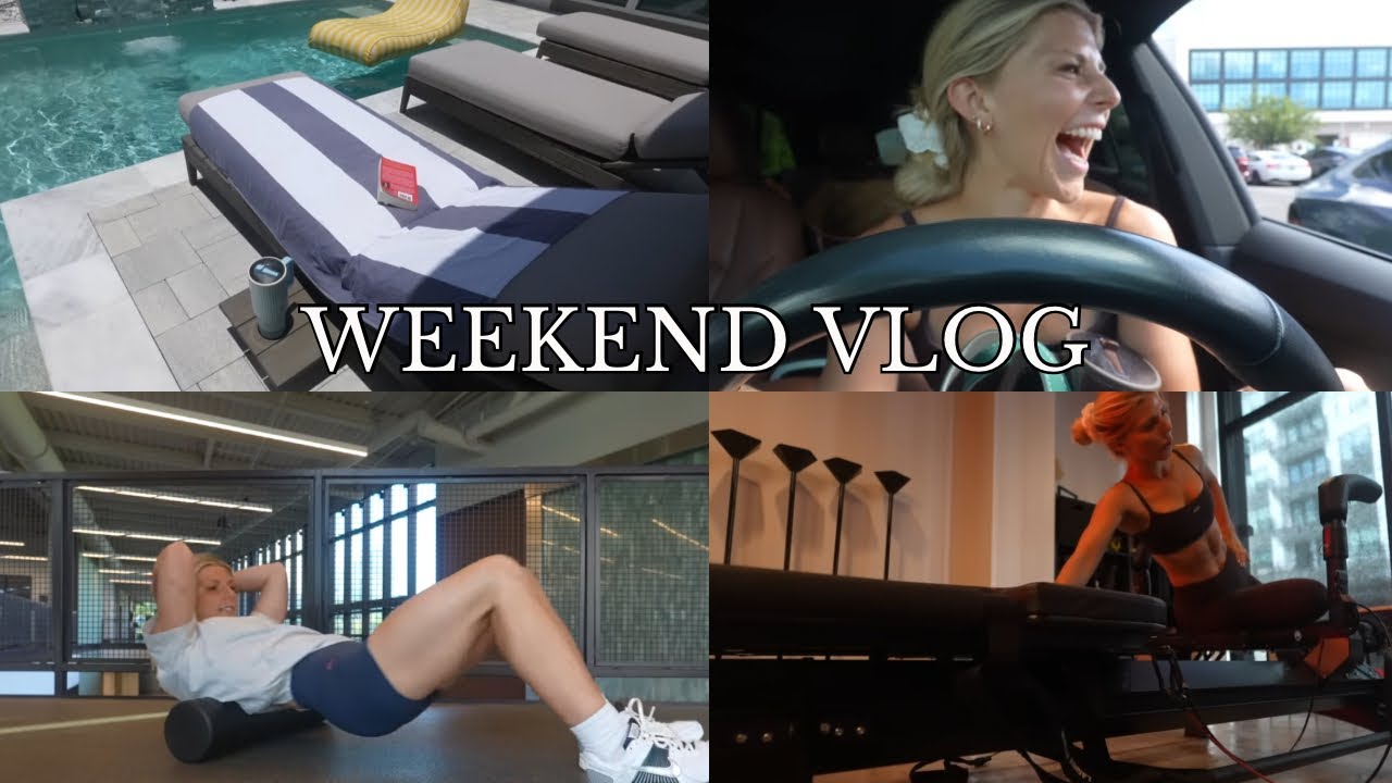 WEEKEND VLOG: date night, lagree class, studio McGee home haul, journaling and bible study 