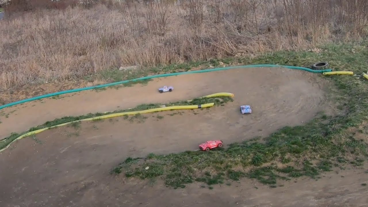 Pro4 SC10 and VRX SCT at Hpi Racing RC Offroad Track