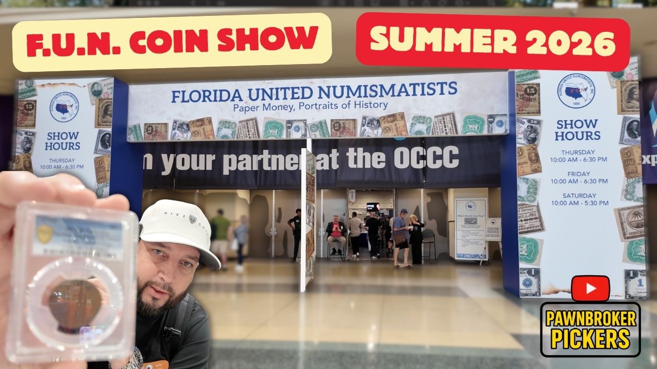 20-я ежегодная нумизматическая выставка F.U.N. Coin Show, лето 2026 года