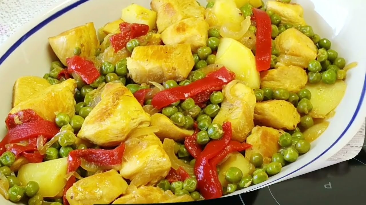 🐤Si Tienes Pollo Prueba Esta Comida Tan Sana y Saciante en 15 Minutos