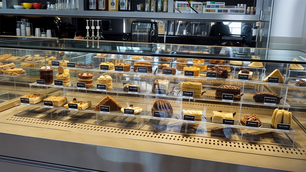 Very delicious French-style cakes that not everyone knows the location of / Iranian street food