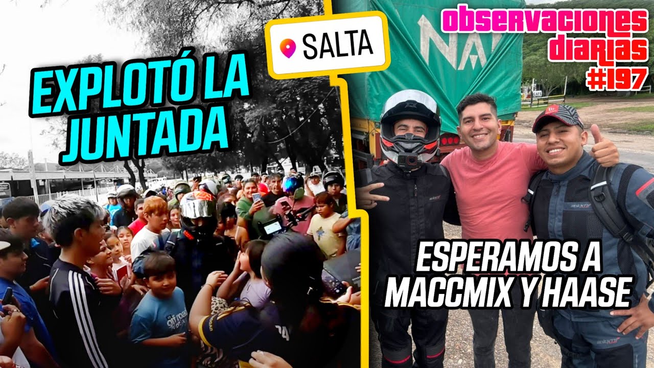 LLEGÓ MACCMIX A SALTA Y TODO SE DESCONTROLÓ/ LIMPIAVIDRIOS VS CONDUCTOR 🗣️ Observaciones Diarias 197