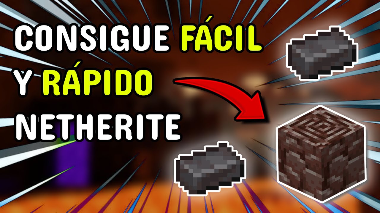 MÉTODO Para Encontrar NETHERITE En Tu Mundo 🍀🙌🤑 | GUIAS PARA MINECRAFT BEDROCK 2025