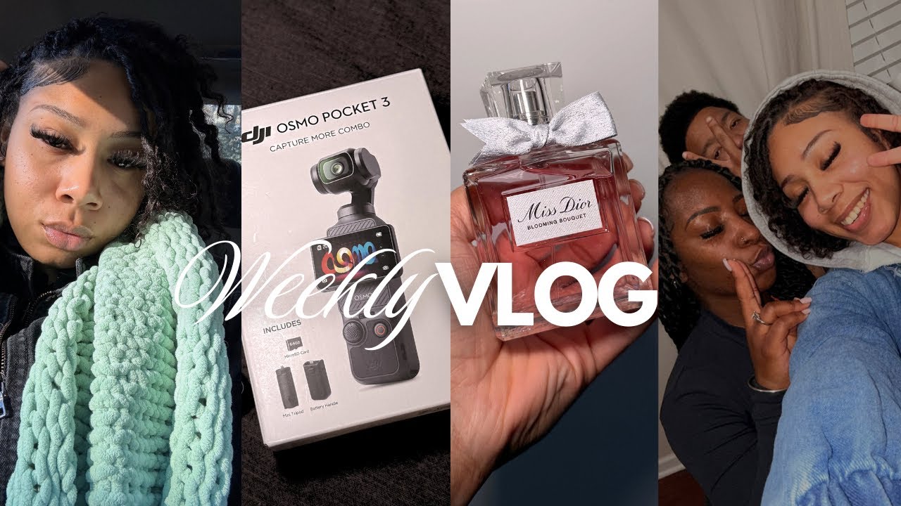 Weekly Vlog | School, Package Unboxing, NEW DJI Osmo Pocket 3 & NYE Game Night With Friends 😅
