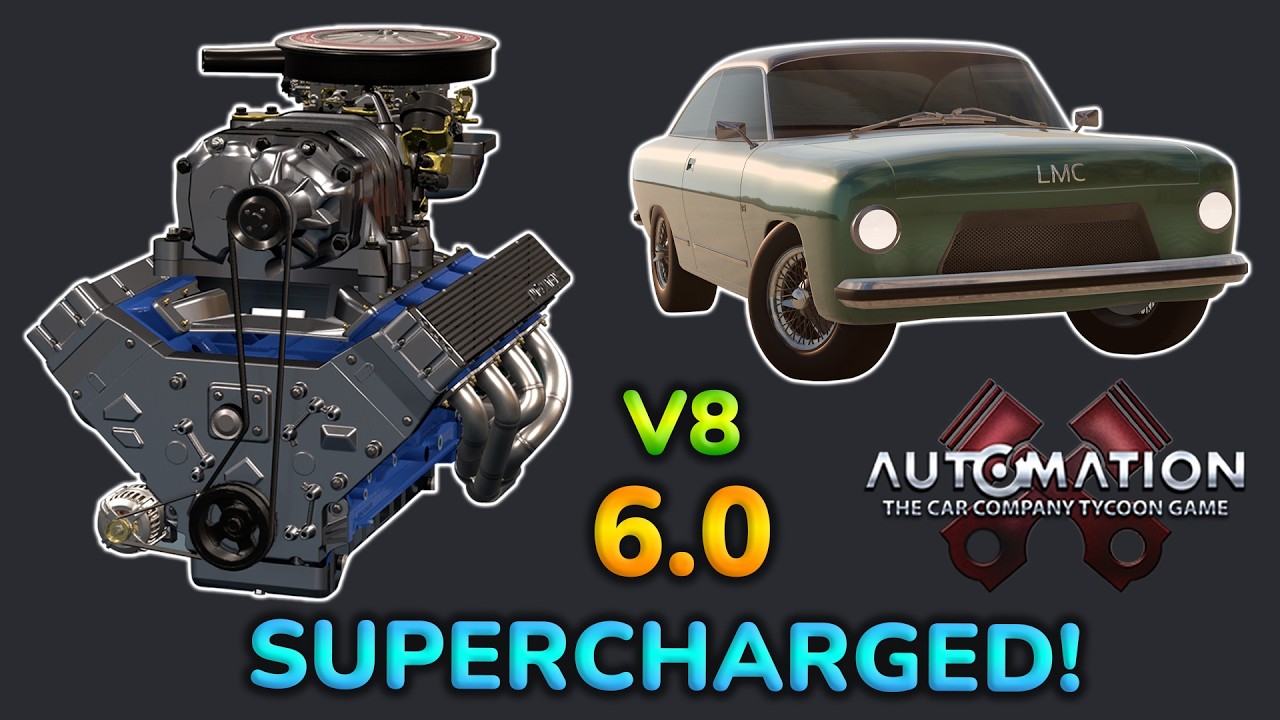 V8 6.0L SUPERCHARGED, FEITO PRA PISTA! | Automation