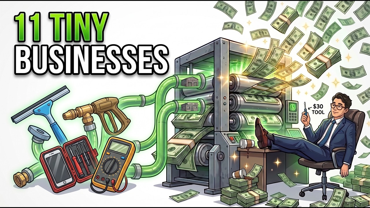 11 TINY BUSINESSES With Giant Profit Margins