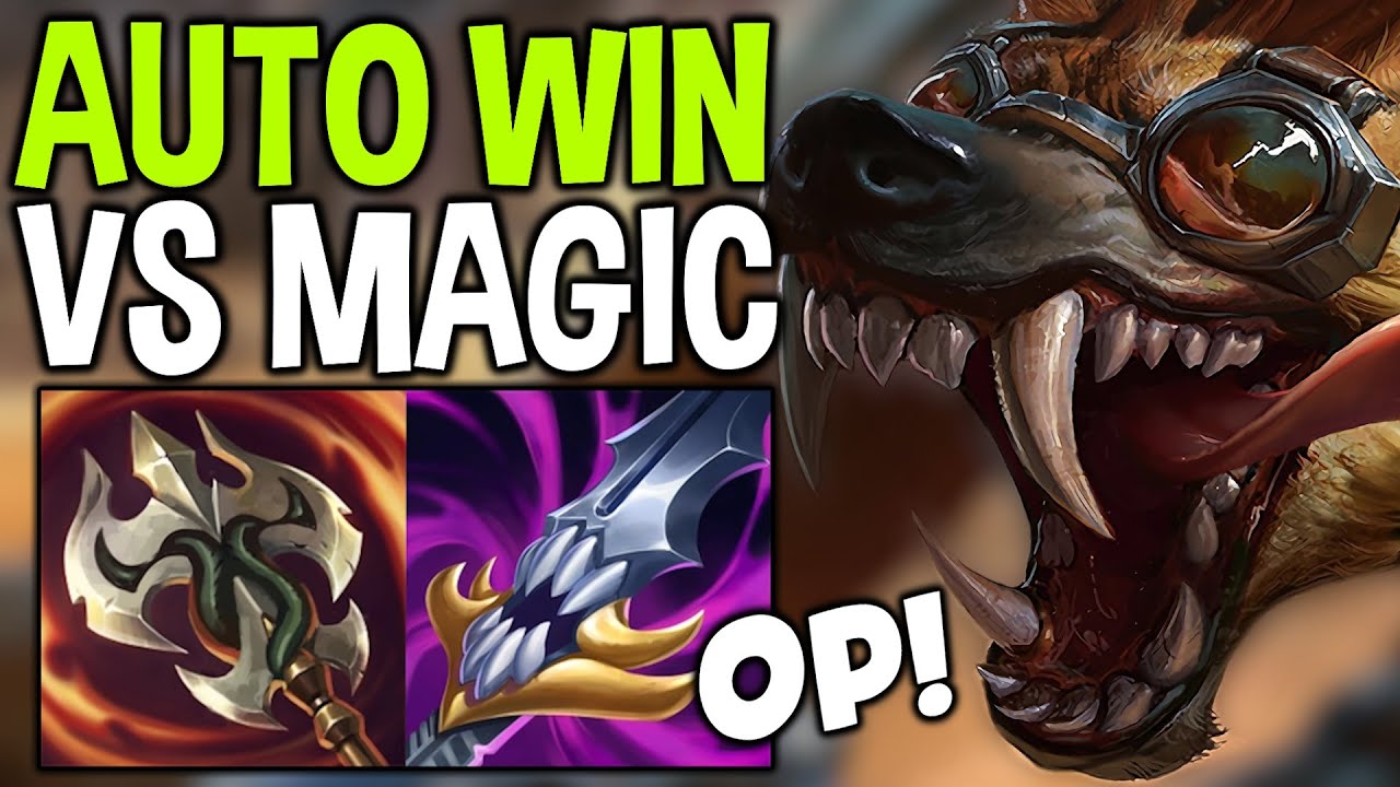 HOW TO EASILY CARRY vs MAGIC TOP SIDE | Diamond Warwick Gameplay