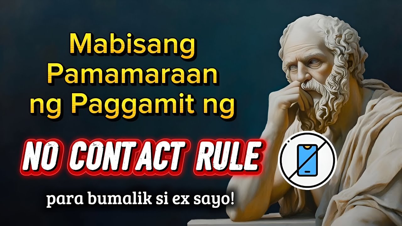 No Contact Rule Exposed: Ang Mali na Ginagawa ng Karamihan 📲📵 #stoicism #nocontactrule #stoicmindset