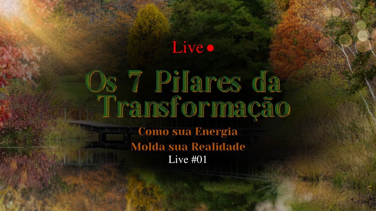 OS 7 PILARES DA TRANSFORMAÇÃO - COMO A SUA ENERGIA MOLDA A SUA REALIDADE #01