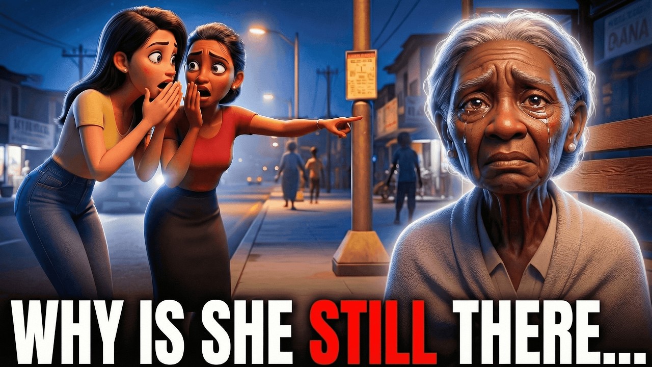 She Sat at the Bus Stop Every Day...No One Knew Why