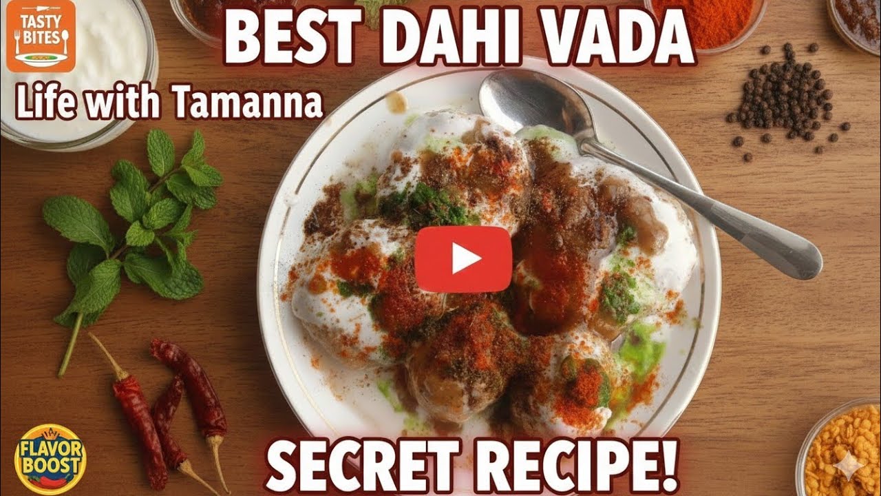 हलवाई जैसा नरम दही बड़ा रेसिपी घर पर| Perfect Dahi Bada Recipe| Step by Step ☺️