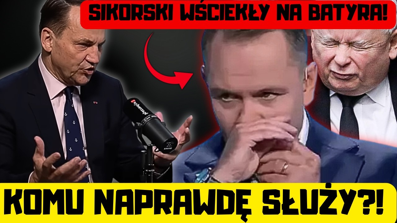 R. SIKORSKI ROZERWAŁ W STRZĘPY BATYRA NA ŻYWO! SNUSBOY DZIAŁA PRZECIW POLSCE?!