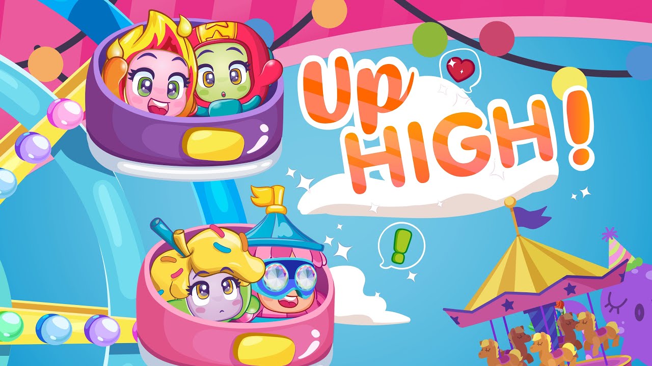 MOJIPOPS | 🎡 UP HIGH! 🎡 | Dibujos animados para NIÑOS
