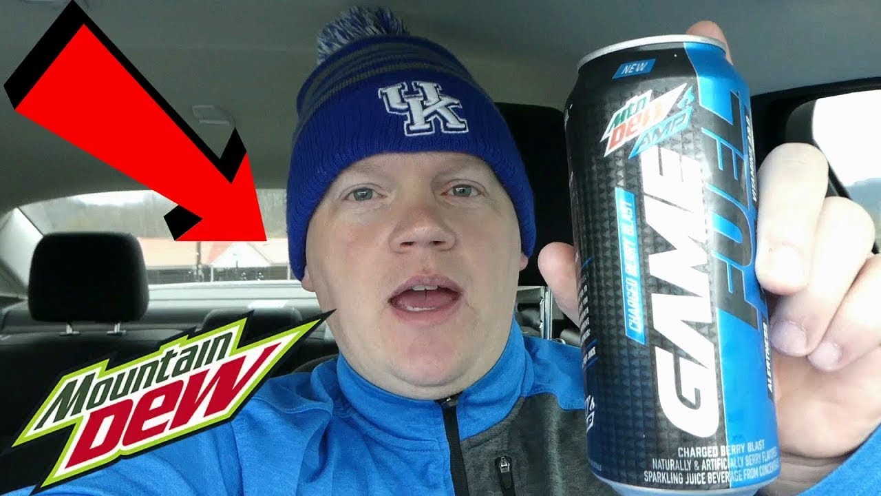 Mountain Dew Amp Game Fuel Charged Blue Blast (Reed Reviews)