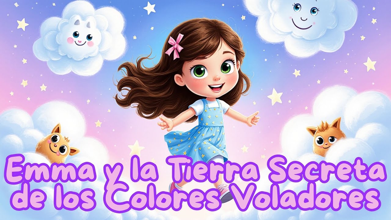 Emma y la Tierra Secreta de los Colores Voladores | Cuentos para Dormir para Niños en Español