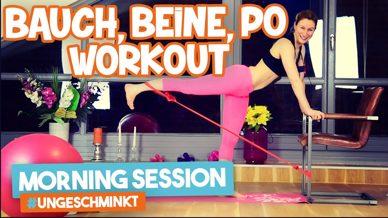 Bauch Beine Po Training für zuhause | Morning Session #ungeschminkt | VERONICA-GERRITZEN.DE