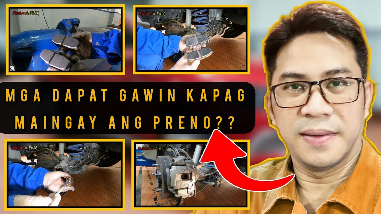 Car Brake Noise issue when stopping? maingay na preno ng sasakyan anong sulusyon?