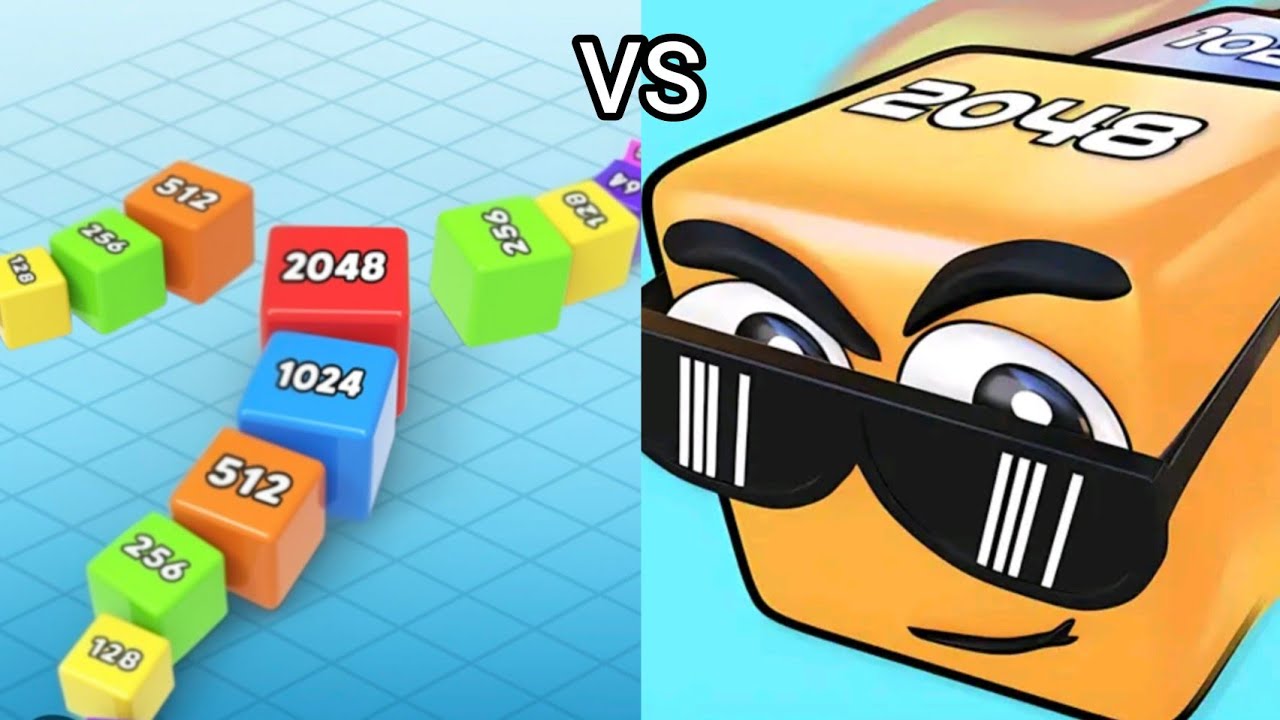 2048 Number Snake VS Cubes2048.io – Legendary Showdown! 💥