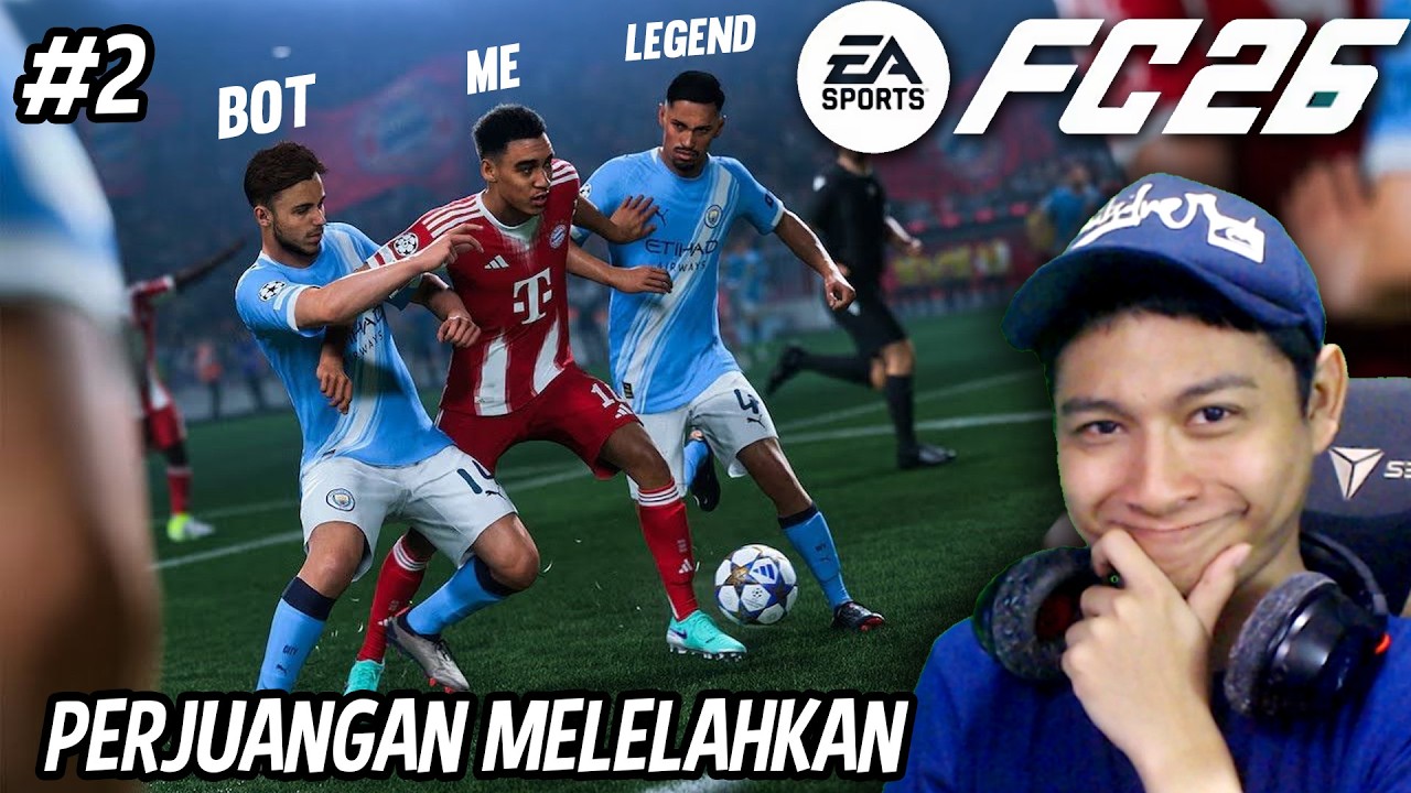 AKU HARUS BISA LAWAN BOT LEGEND | FC 26 ADAPTASI #2
