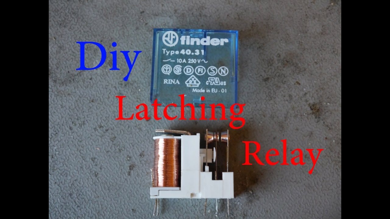 Diy Latching Relay / Bistabiles Relais selber bauen