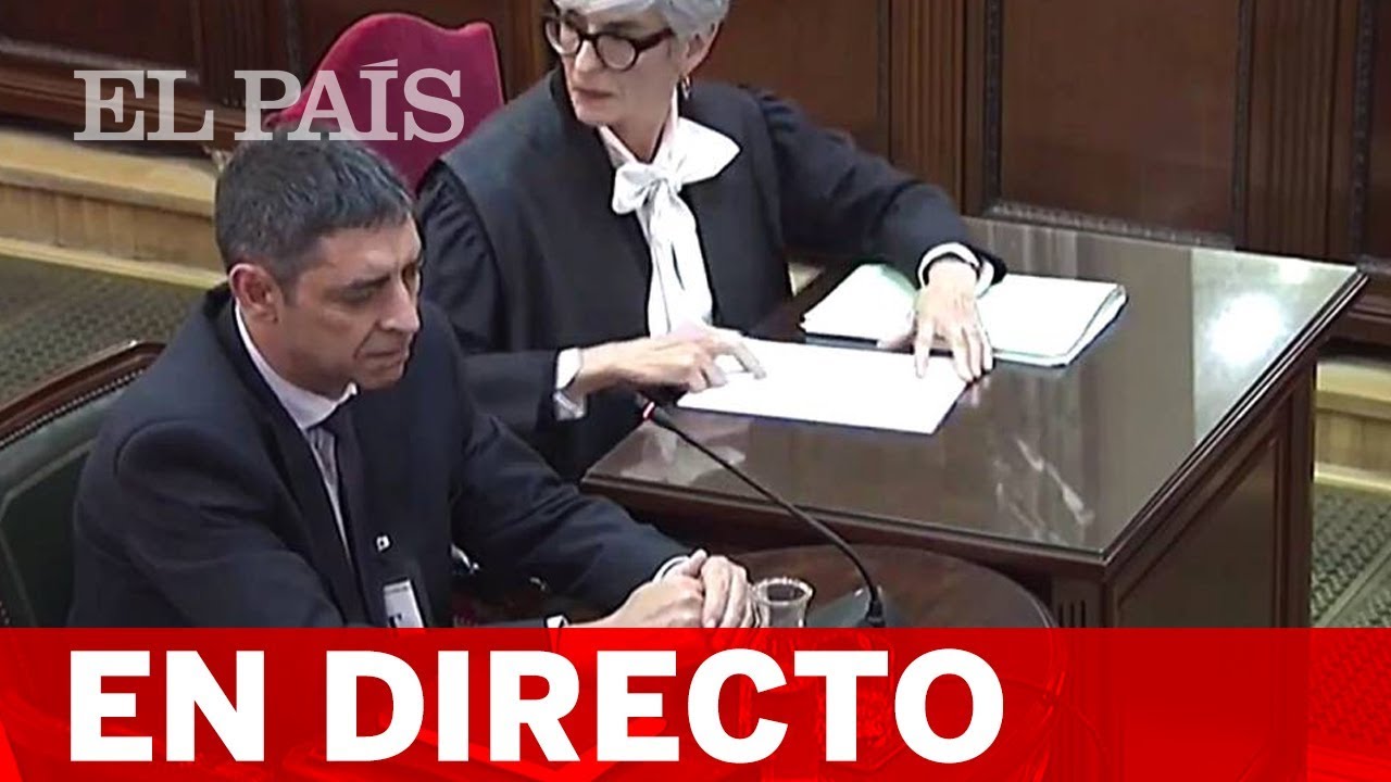 DIRECTO JUICIO DEL PROC&Eacute;S | Sigue declarando TRAPERO, exjefe de los MOSSOS