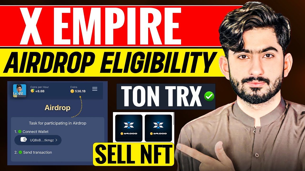 X Empire Airdrop Eligibility Ton Transaction Task | X Empire Withdrawal