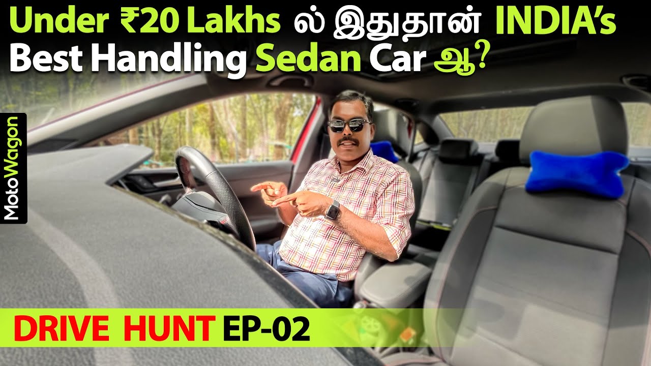 Best Handling SEDAN Under ₹20 Lakhs in INDIA? | Drive Hunt EP - 02 | MotoWagon.